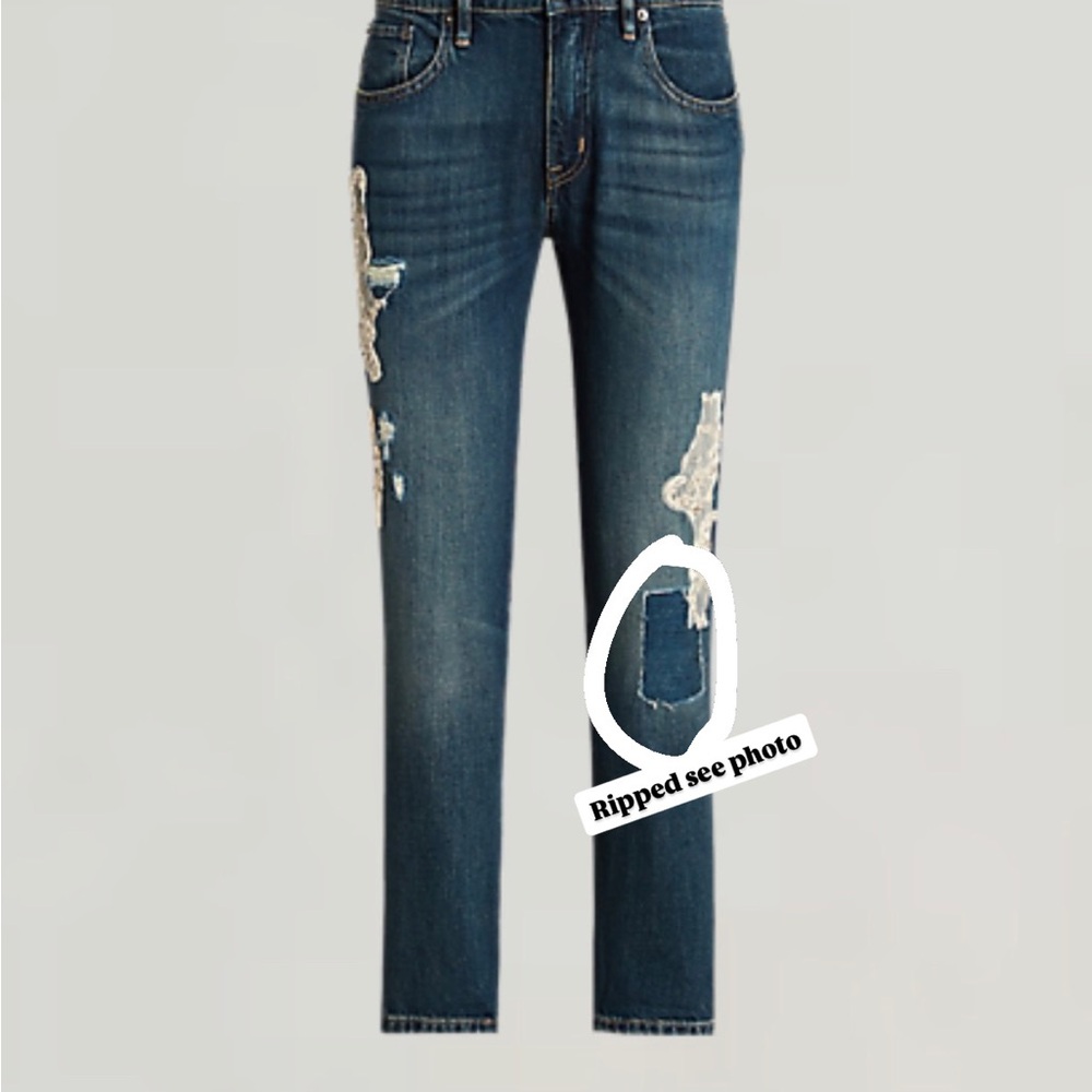 Ralph Lauren 100% Cotton Straight Leg Jeans read notes***